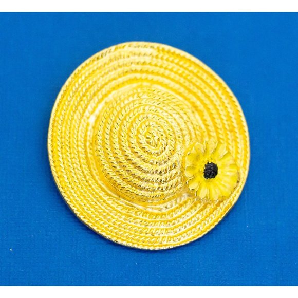 Vintage Fashion Hat Brooch - D2 - Picture 1 of 2